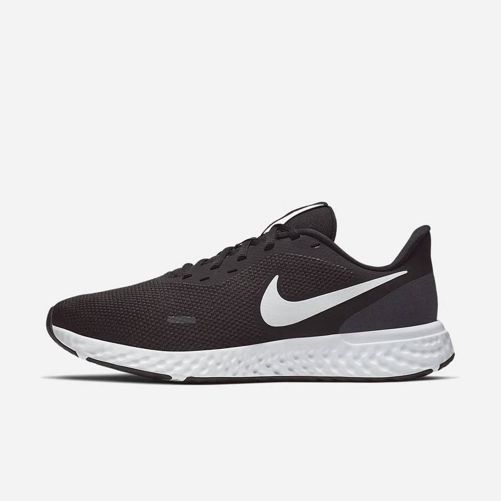 Chaussure De Running Nike Revolution 5 Noir 5146-092 Black/Anthracite/White Homme | KXM-02591330